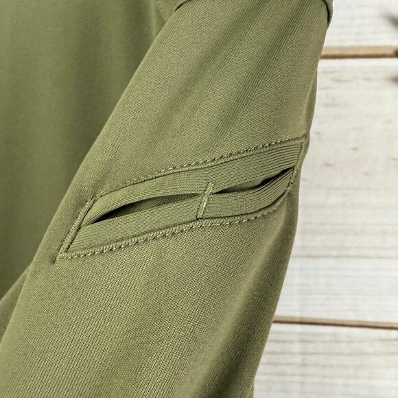 5.11 Tactical Polo Shirt Mens Olive Green Short Sleeve Casual Work - Picture 4 of 7